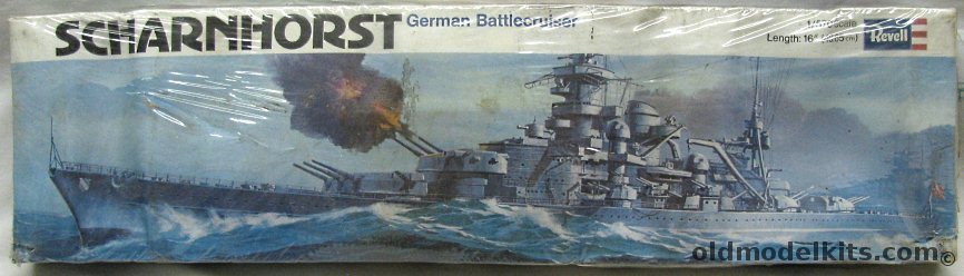 Revell 1/570 Scharnhorst Battlecruiser, H402 plastic model kit